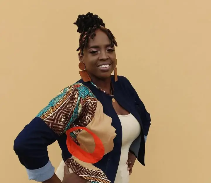 Krista, fashion designer and Purpose Spaces member